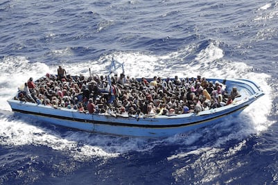Mueren 525 refugiados en el Mediterráneo en lo que va de año
