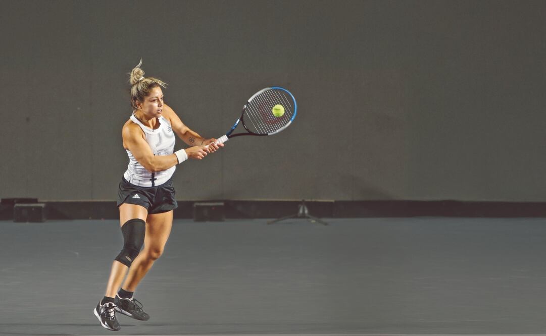 Renata Zarazúa es, actualmente, la mejor exponente del tenis mexicano. Foto: Fabián Meza/ IMAGO7