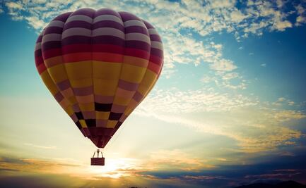 Destinos en México para volar en globo aerostático