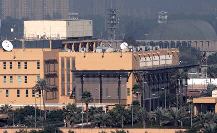 Reportan impacto de dos cohetes cerca de la embajada de EU en Bagdad