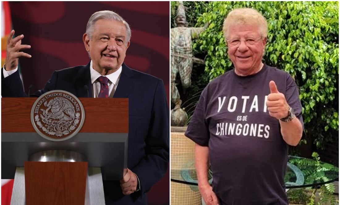 “No nos caímos bien", expresó AMLO sobre Carlos Alazraki. Foto: Diego Simón Sánchez / EL UNIVERSAL