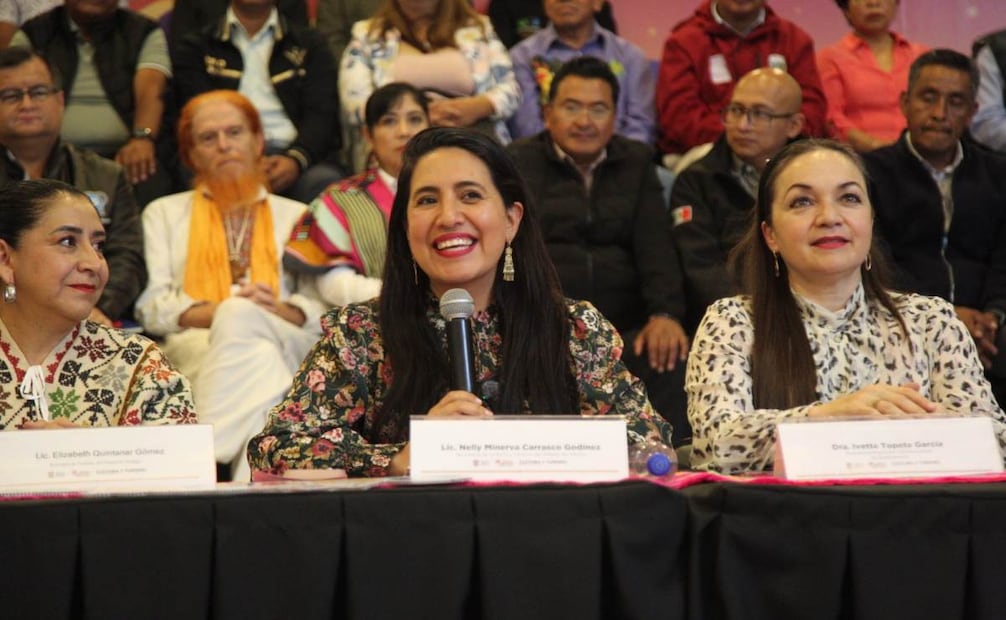 La secretaria de Cultura y Turismo del Estado de México señaló que el evento busca fortalecer el turismo comunitario y generar beneficios económicos para habitantes de la región. Foto: Especial.