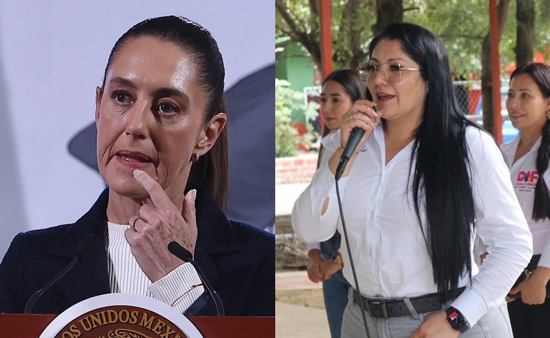 Sheinbaum retomará el caso de la alcaldesa de Coalcomán.Foto: Especial