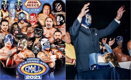Revelan a luchadores que disputarán la 'Leyenda Azul' en la Arena México