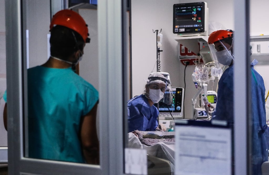 Unidad de Cuidados Intensivos. Foto: EFE