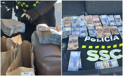 El misterio de los sujetos detenidos que se paseaban con millones en la CDMX... y no pudieron explicar su procedencia