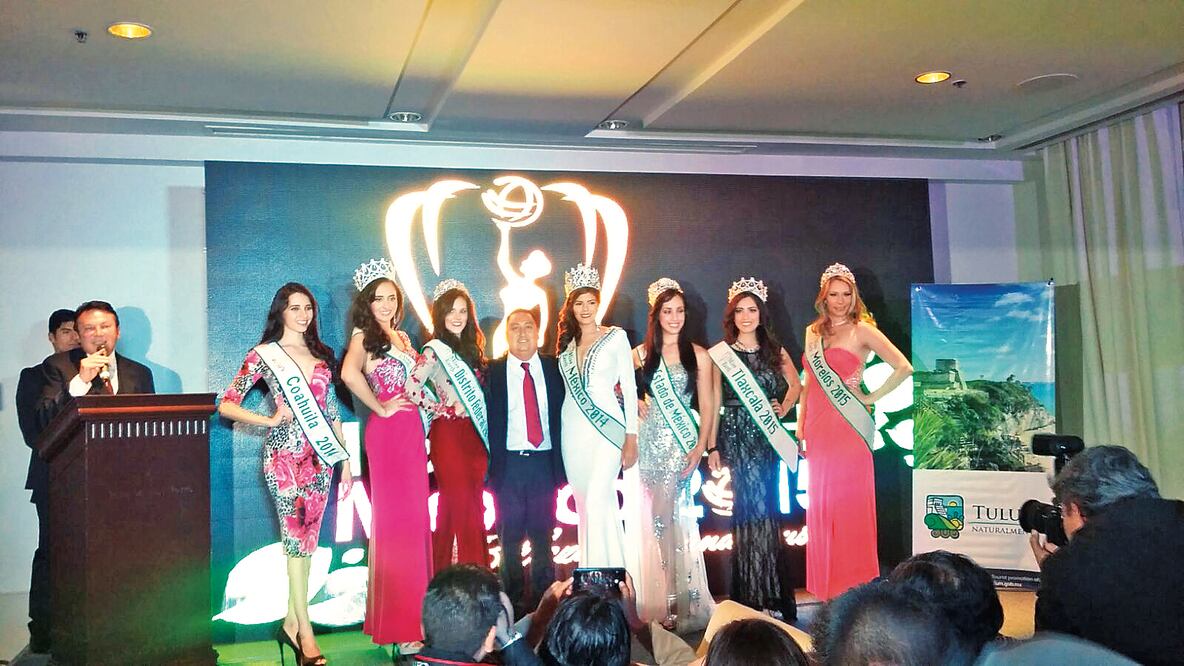 La ganadora del certamen en Tulum representará a México en Austria (LUZ MIRANDA. EL UNIVERSAL)