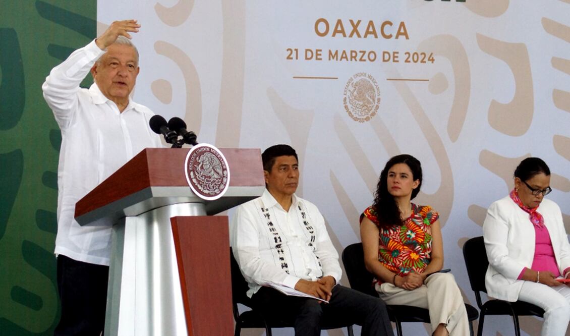El presidente Andrés Manuel López Obrador anunció que después de que pase el proceso electoral recibirá a Ceci Flores. Foto: Edwin Hernández/EL UNIVERSAL