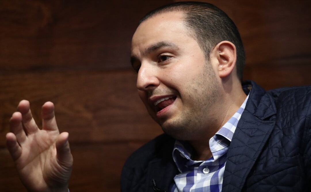 Marko Cortés, the PAN's national leader - Photo: Alejandra Leyva/EL UNIVERSAL