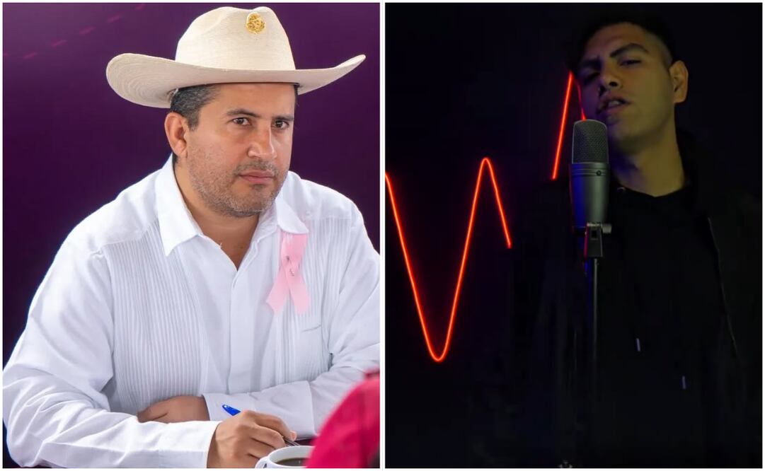 El artista Bitrio Smoke lanzó una canción de rap para exigir justicia por el asesinato del alcalde Carlos Manzo. Foto: Captura de pantalla / Redes Sociales