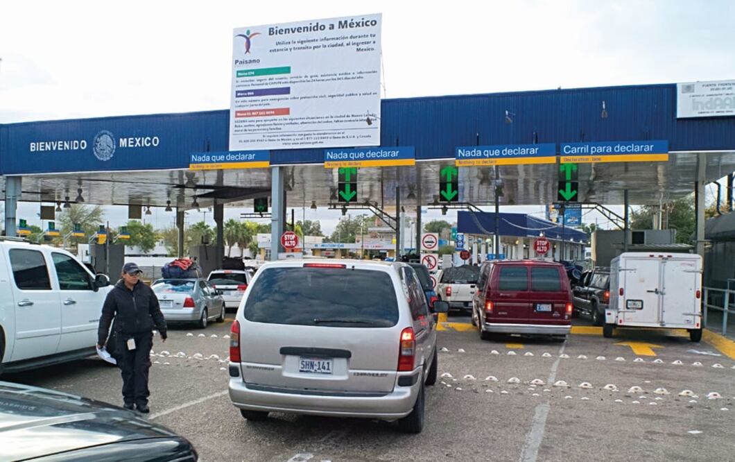 La Agencia Nacional de Aduanas de México suspendió operaciones en el área de carga del Puente Internacional III de Comercio Mundial Nuevo Laredo. Foto: Archivo EL UNIVERSAL
