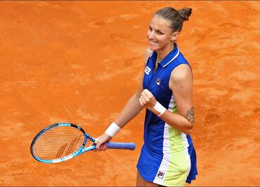 Pliskova gana en Roma y subirá al segundo lugar del ranking de la WTA