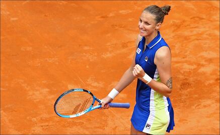 Pliskova gana en Roma y subirá al segundo lugar del ranking de la WTA