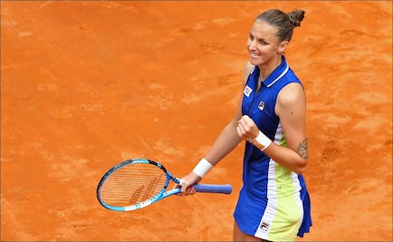 Pliskova gana en Roma y subirá al segundo lugar del ranking de la WTA
