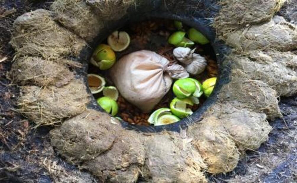 Así se elabora el mezcal de pechuga en Santa Catarina Minas