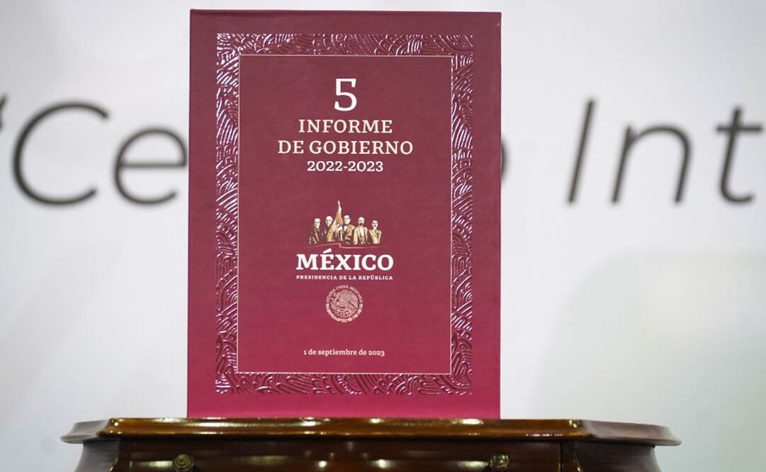 Presentación del V Informe de Gobierno. Foto: Especial