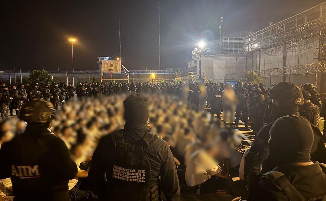 García Harfuch: Sí hay espacio en los penales federales y buenas condiciones; se trabaja en los que tienen sobre población. Foto: Especial