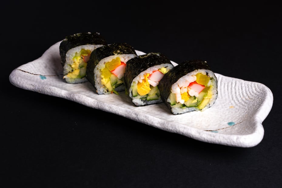 Los colores internos del futomaki son muy apreciados. Foto: Pexels