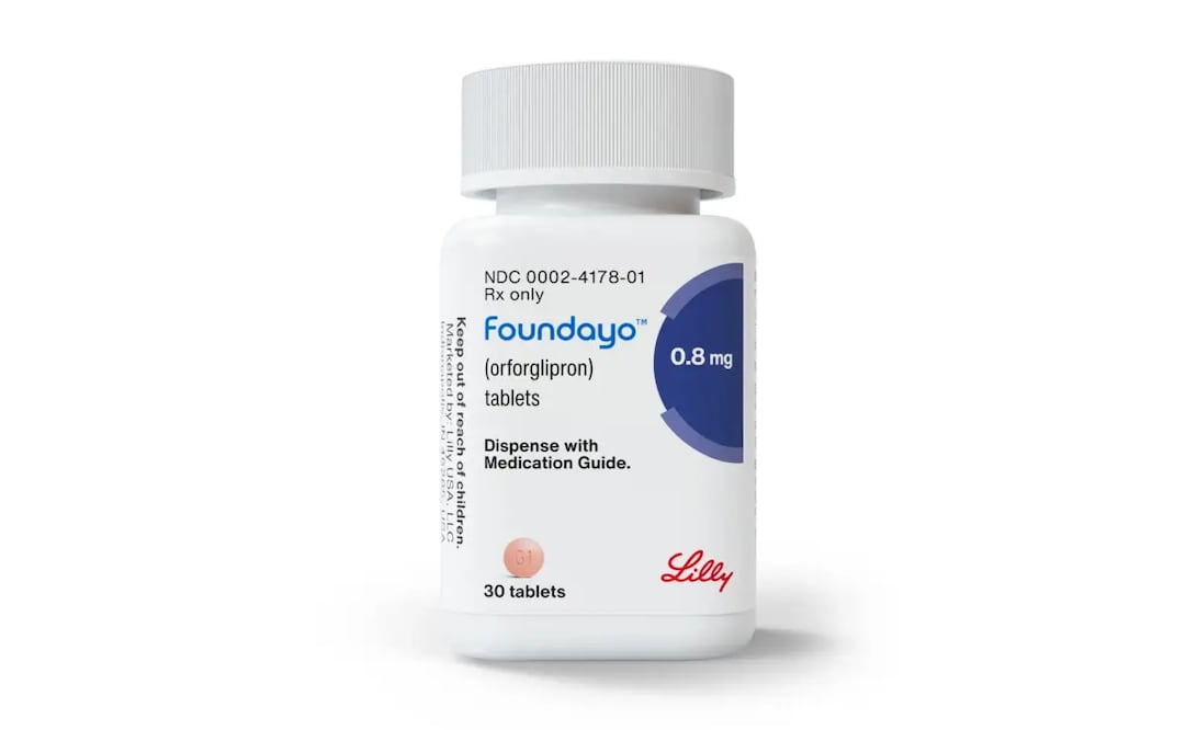 Foundayo, píldoras para adelgazar de la farmacéutica Eli Lilly / Foto: Eli Lilli