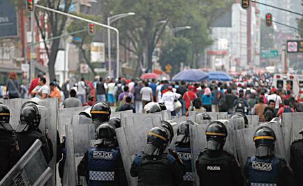 Prevén marcha hacia la Secretaría de Gobernación