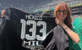 Regina Blandón divide opiniones por llevar un mensaje a la inauguración del Mundial: "México, 133 mil desaparecidos"