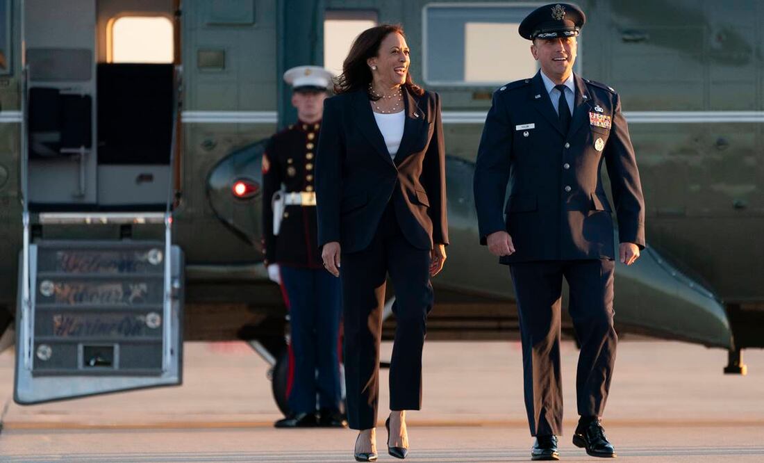 Vicepresidenta Kamala Harris visitará la frontera de Estados Unidos y México. Foto: AP