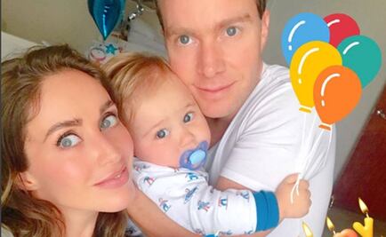 Anahí celebra el primer cumpleaños de su hijo
