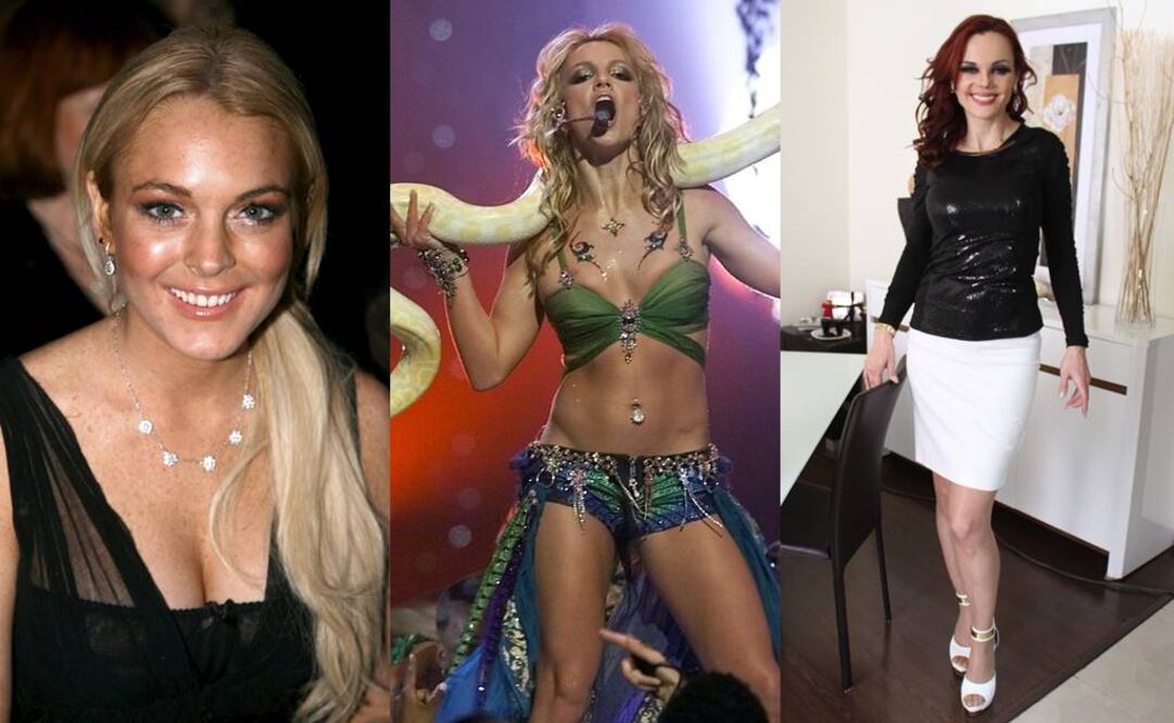 Aunque en los últimos tiempos no han dado de qué hablar por el alcohol, en algún momento Lohan, Spears y Campuzano sólo daban nota por sus excesos. FOTO: Archivo.