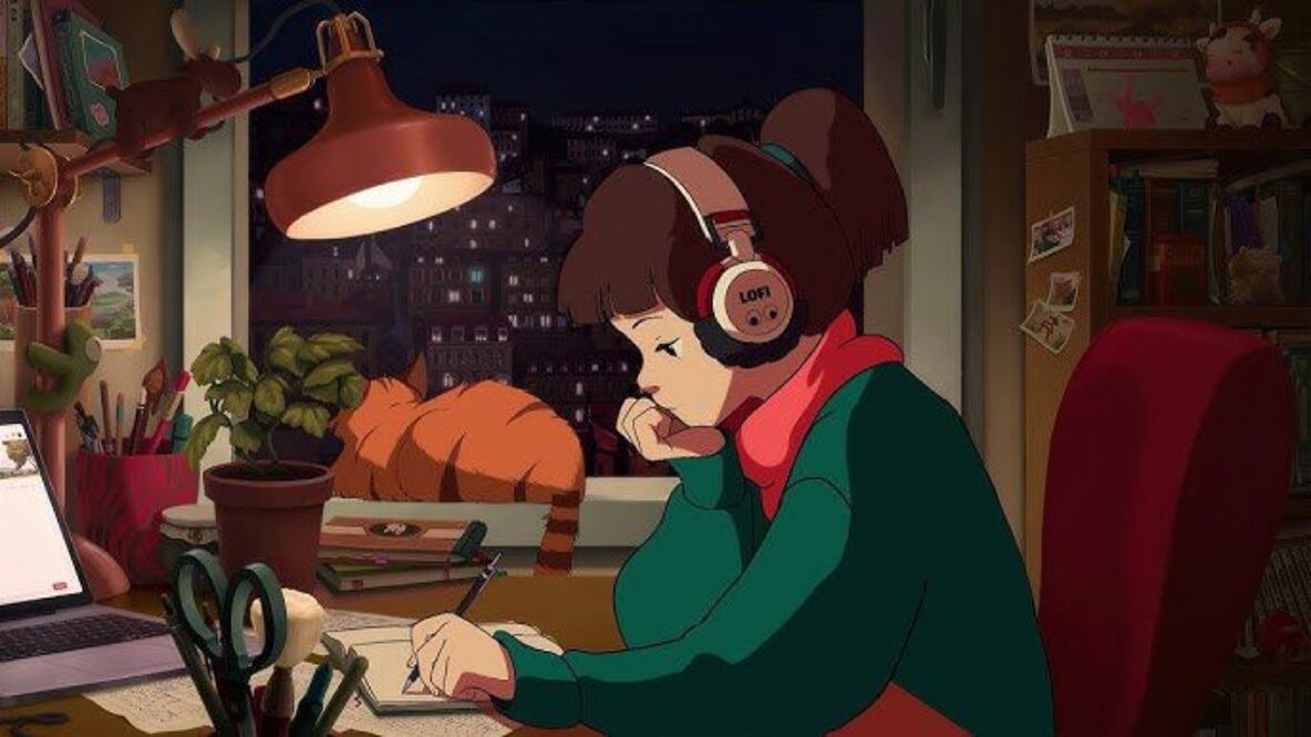 La imagen de la joven está inspirada en la estética de Studio Ghibli. Foto: YouTube
