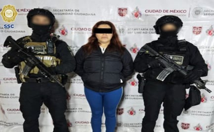 Detienen a presunta líder de célula del Cártel de Tláhuac; la vinculan a venta de narcóticos y homicidios