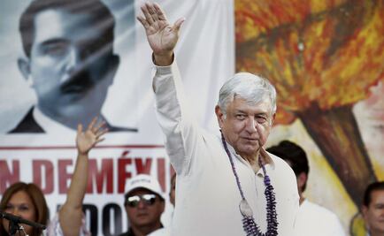 Por muro, no me voy a pelear con el presidente Trump: AMLO