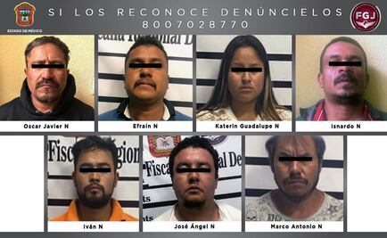 Caen 7 de la banda criminal “Los Talibanes” en Texcoco