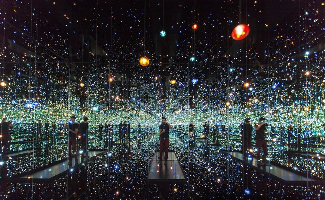 Rodeate de millones de estrellas dentro de la exposición Infinity Lights. Foto: Facebook Infinity Lights