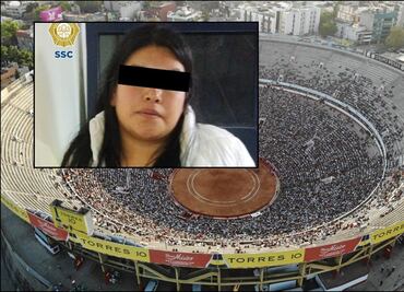 Atrapan a mujer que robó celular durante el concierto de Carín León en la Plaza de Toros