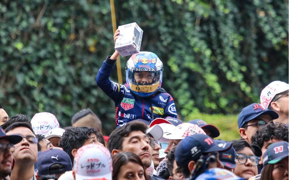 Sergio "Checo" Pérez. Foto: Axel Sánchez/EL UNIVERSAL