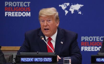 "Llamada de Trump no violó la ley", dice el departamento de Justicia de EU