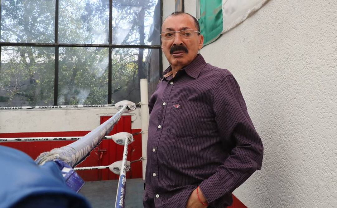 Ignacio Beristáin, en su gimnasio. Lucía Godínez/El Universal