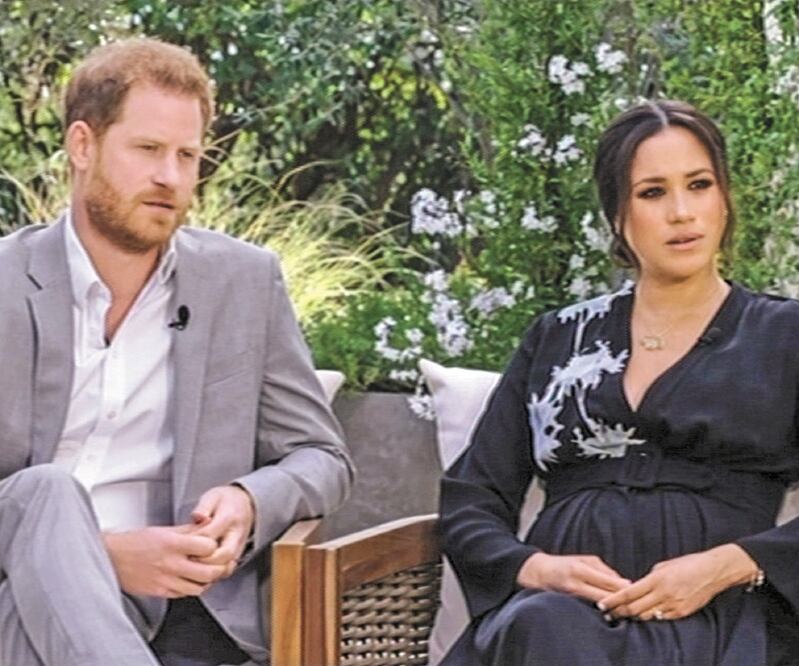 La entrevista que Enrique y Meghan concedieron a Oprah Winfrey ha conmocionado al Reino Unido. Fotos: Clasos