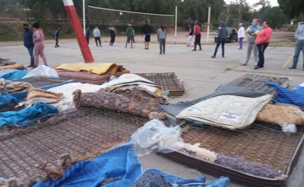 Denuncian damnificados de inundaciones en Tula que autoridades les dieron colchones reutilizados y con chinches