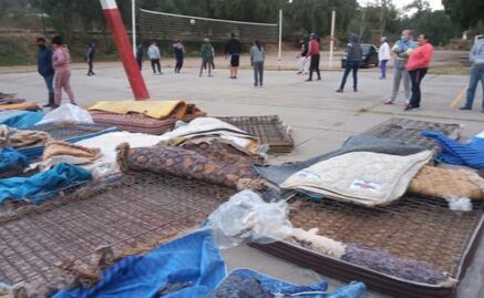 Denuncian damnificados de inundaciones en Tula que autoridades les dieron colchones reutilizados y con chinches