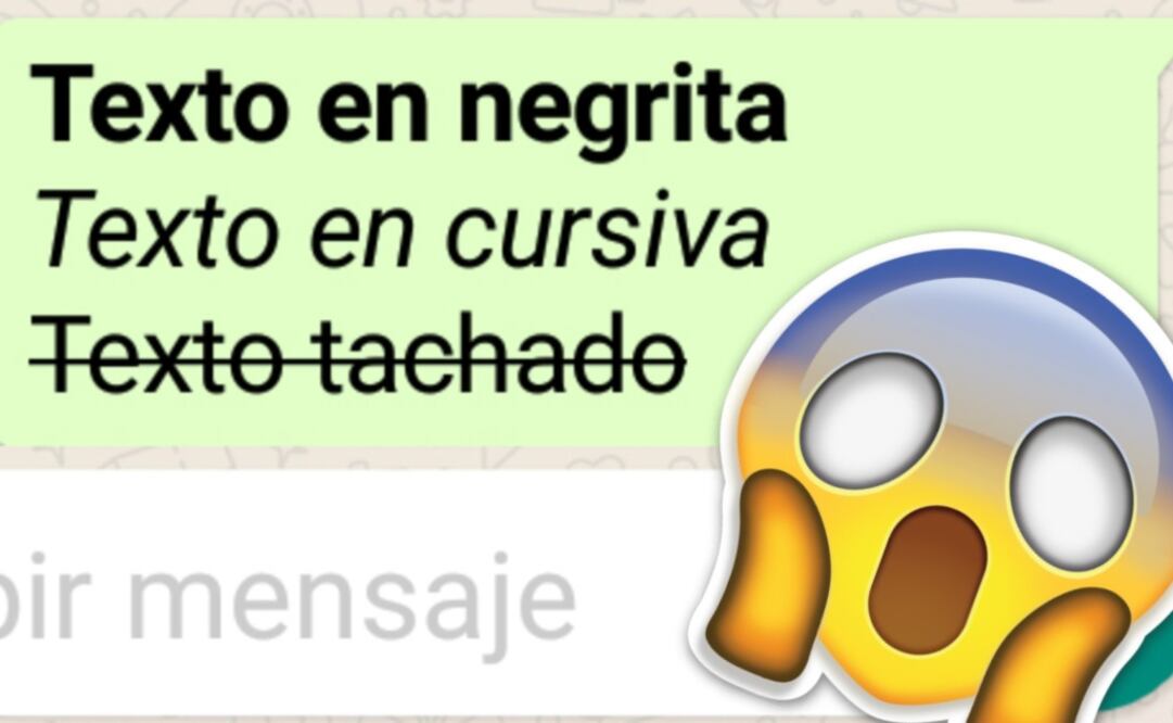 La app cuenta con algunas opciones que permiten personalizar un mensaje antes de enviarlo