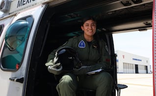 A sus 23, Gabriela Sarahí pilota un helicóptero en unidad de élite de la Fuerza Aérea; busca abrir camino a más mujeres