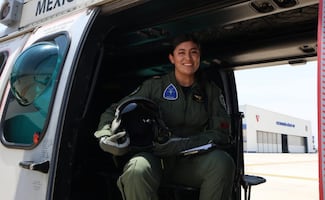 A sus 23, Gabriela Sarahí pilota un helicóptero en unidad de élite de la Fuerza Aérea; busca abrir camino a más mujeres