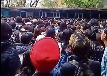 Porros generan pánico entre estudiantes de CCH Vallejo