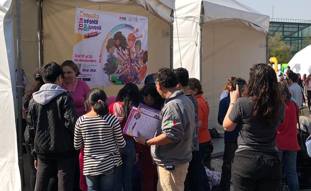 Octava edición de la Consulta Infantil y Juvenil. Foto: Especial