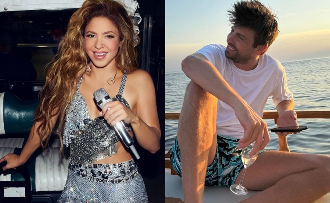 Gerard Piqué y su ex Shakira. Foto: Instagram oficial.