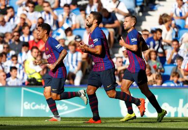Barcelona mantiene el invicto ante la Real Sociedad