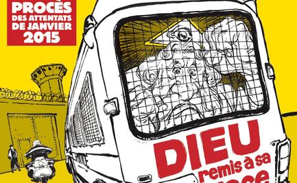 El día de veredicto por atentado de 2015, Charlie Hebdo pone a Dios "en su sitio"