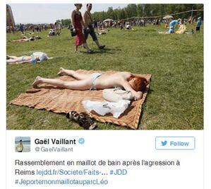 Golpean a una joven en Francia por usar bikini