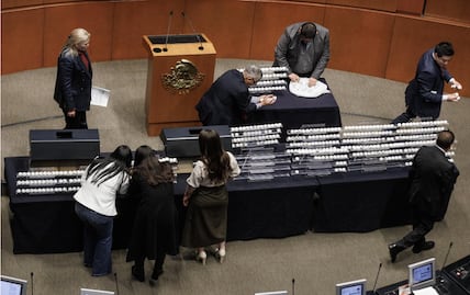 Concluye elección por tómbola de 414 magistraturas; el listado se publicará en la Gaceta Parlamentaria del Senado